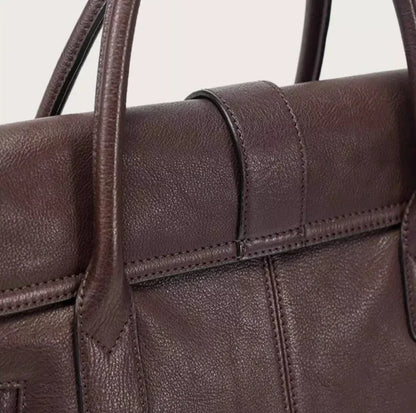 Gisele Genuine Leather Tote Bag