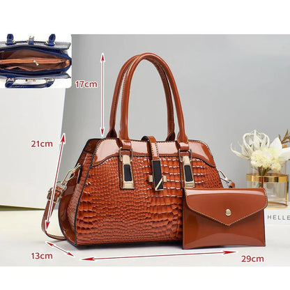 Bag and Wallet Kit in Leather - Vian