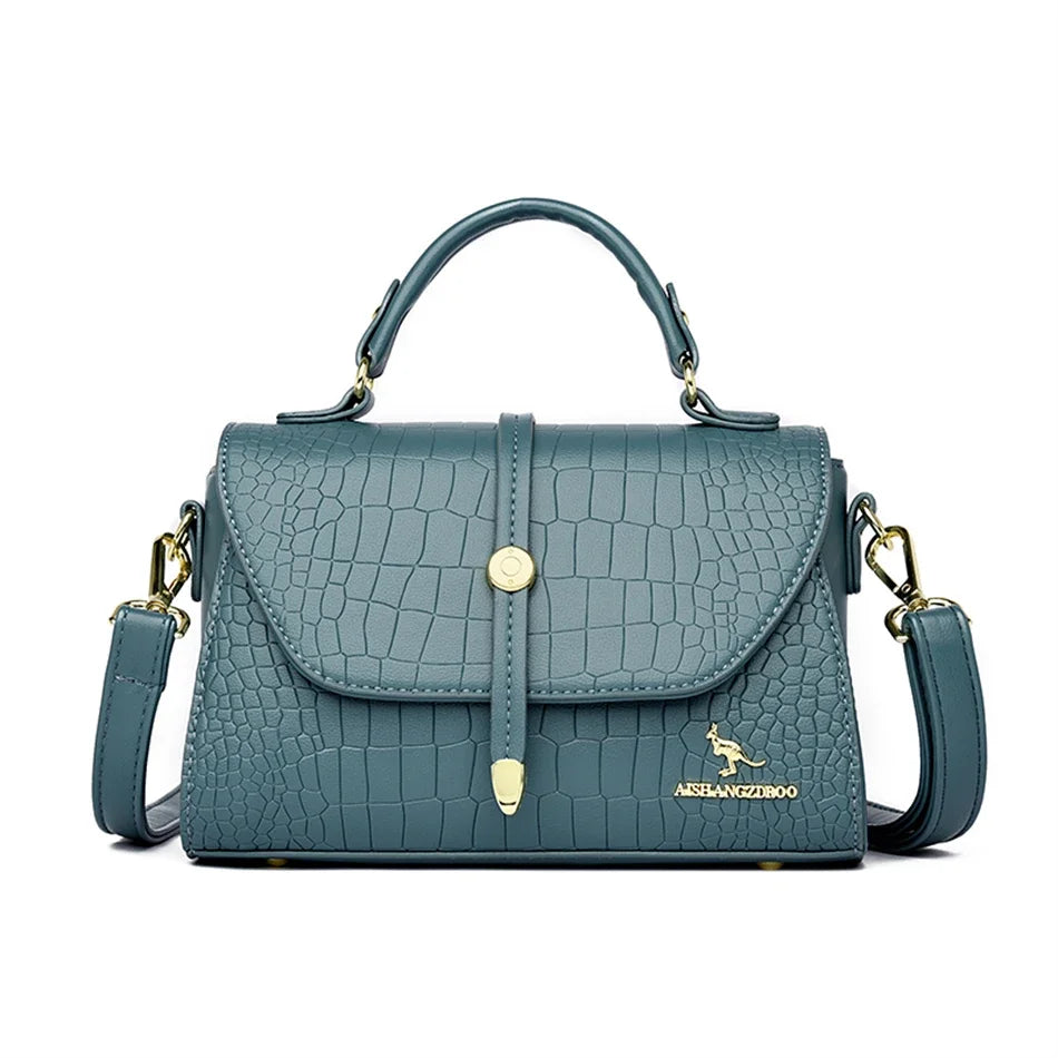 Leather Bag - Croco Elite