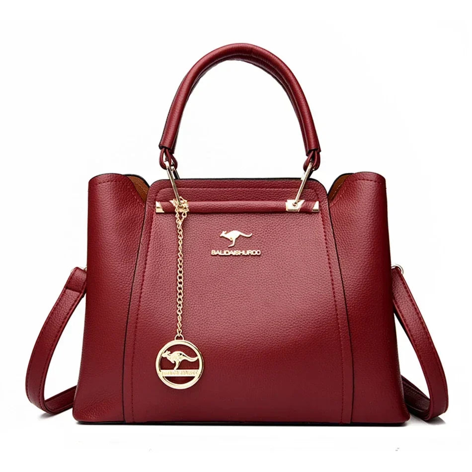 Leather Bag - Executive Gold