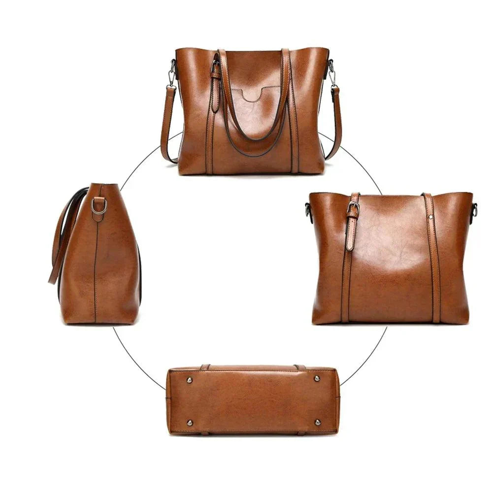 Leather Bag - Glamour