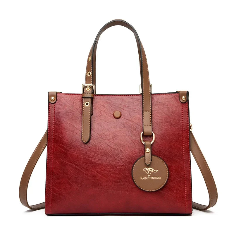 Leather Bag - Vintage Luxe