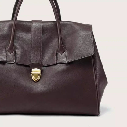 Gisele Genuine Leather Tote Bag