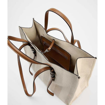 Pamela Medium Canvas Shoulder Tote Bag