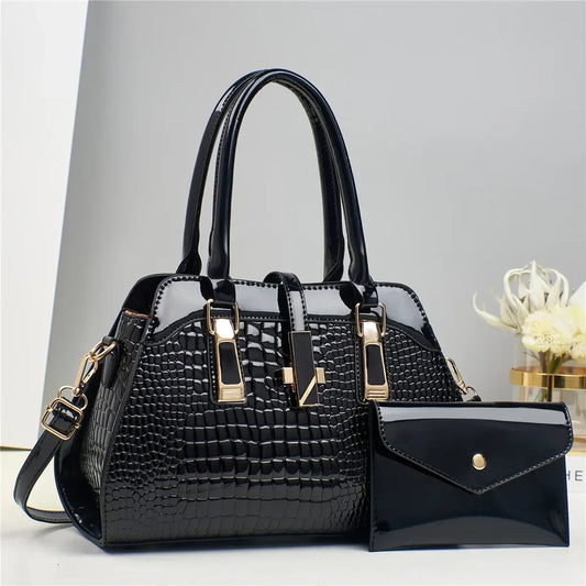 Bag and Wallet Kit in Leather - Vian