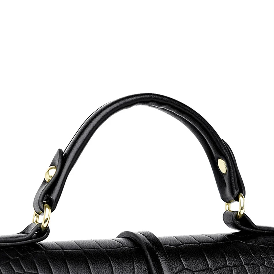 Leather Bag - Croco Elite
