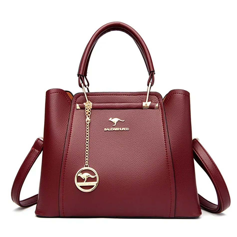 Leather Bag - Executive Gold