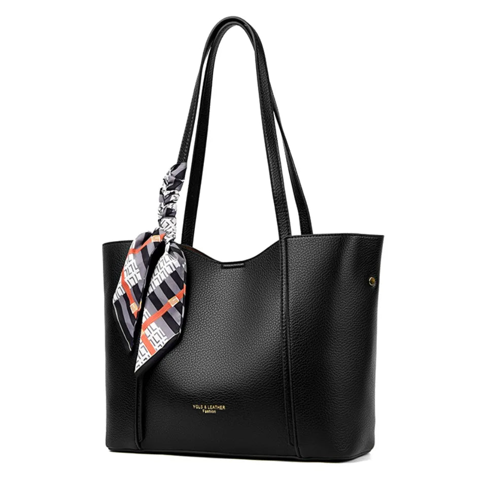 Leather Bag - Elegance Noir