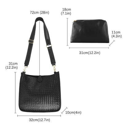 Eduarda Braided Messenger Bag
