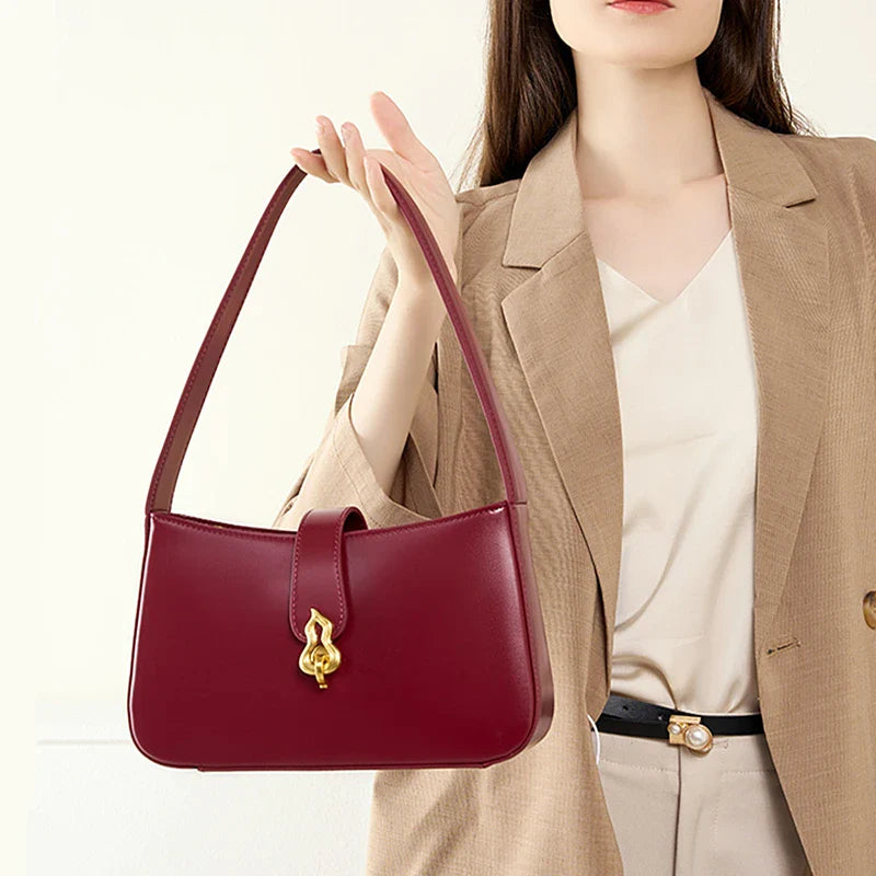 Leather Bag - Verona Rosso