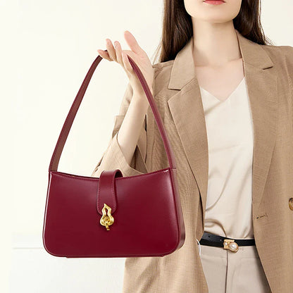 Leather Bag - Verona Rosso