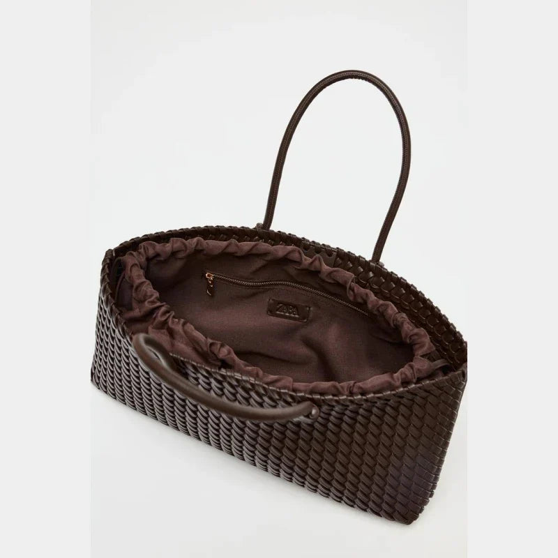 Fabi Braided Tote Bag