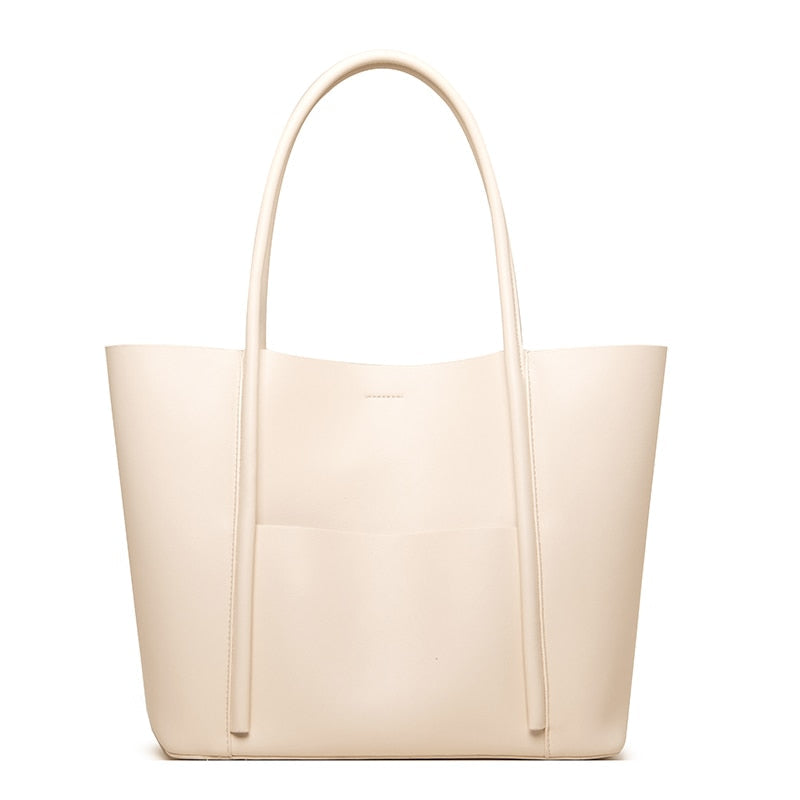 Large Genuine Leather Alessandra Bag