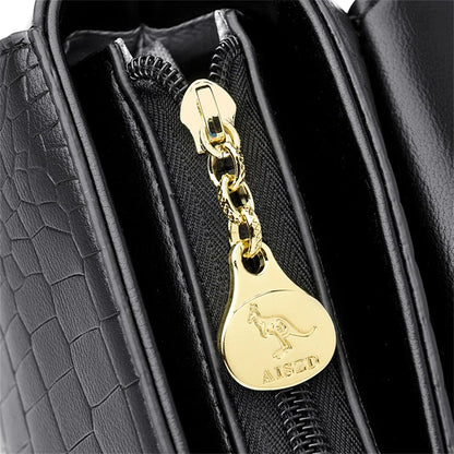 Leather Bag - Croco Elite