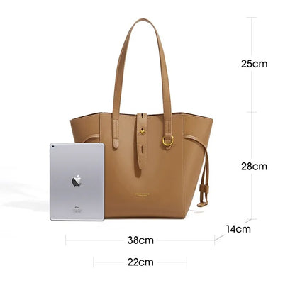 Large Genuine Leather Ale Bag