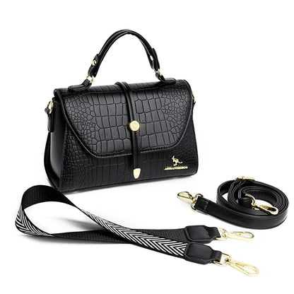 Leather Bag - Croco Elite