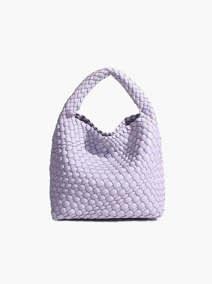 Leather Bag - Cara Woven Set