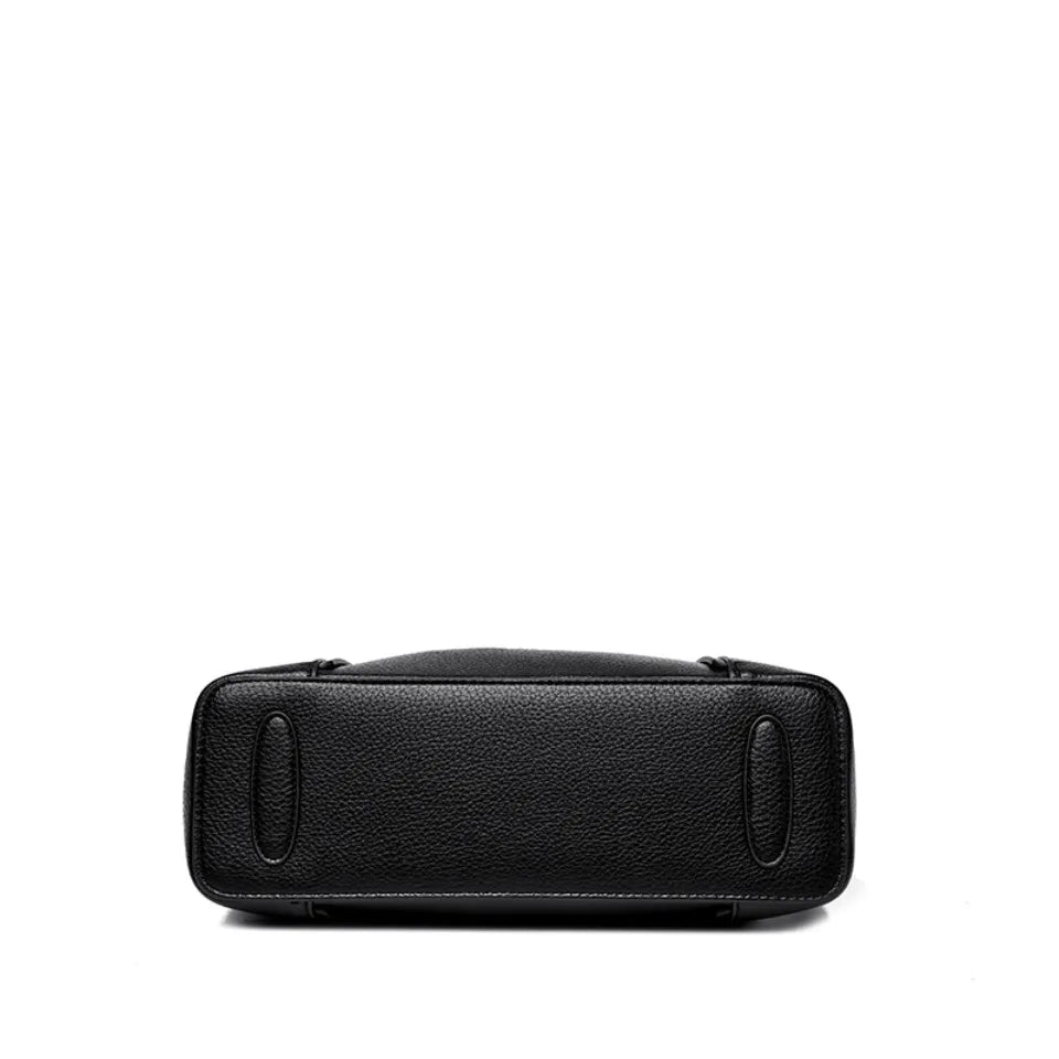 Leather Bag - Elegance Noir