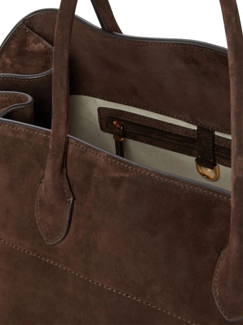Large Suede Carrie Bag