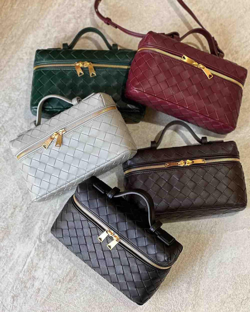 Barbara Small Braided Tote Bag