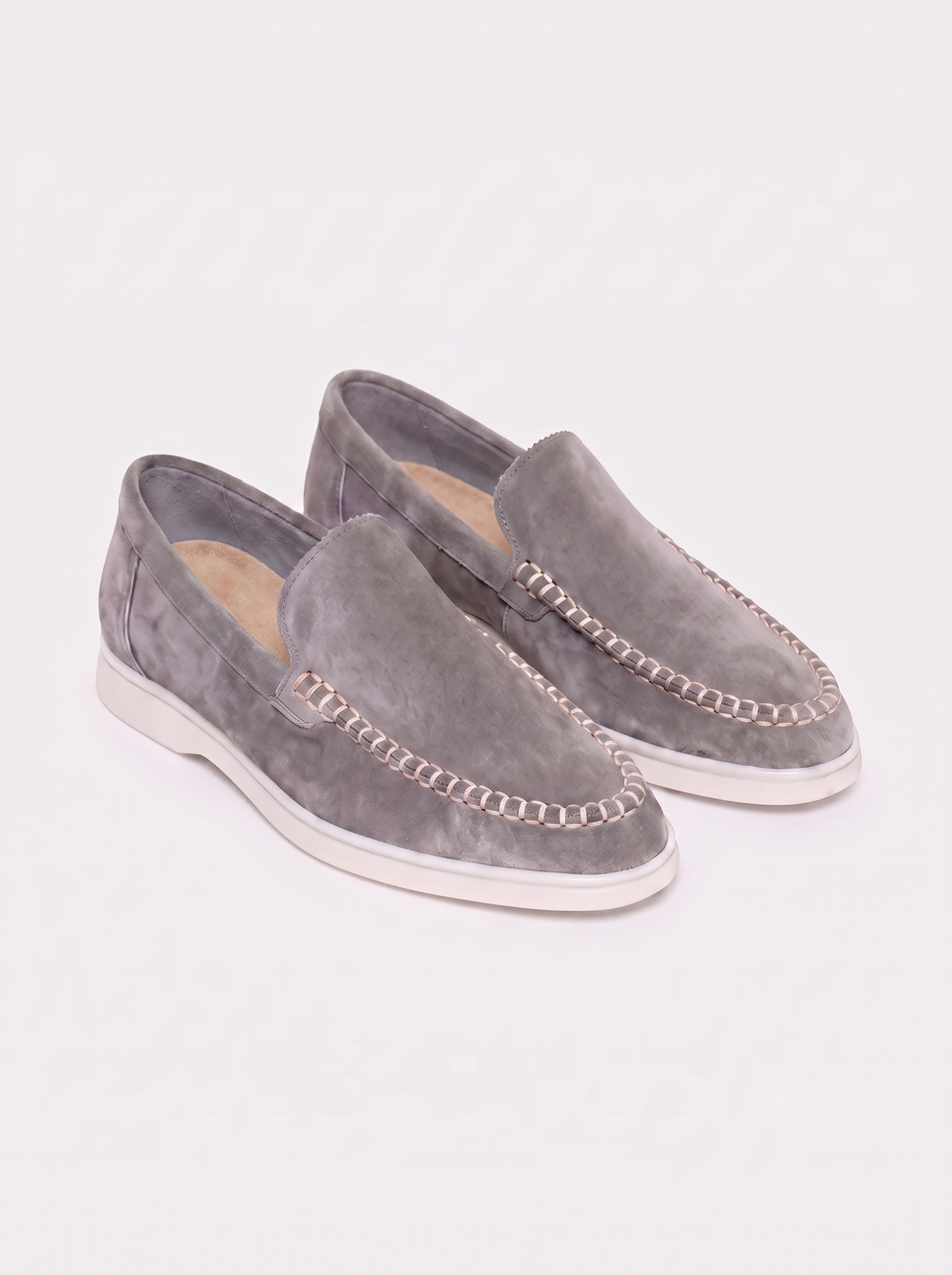 Grey Giorno Loafers