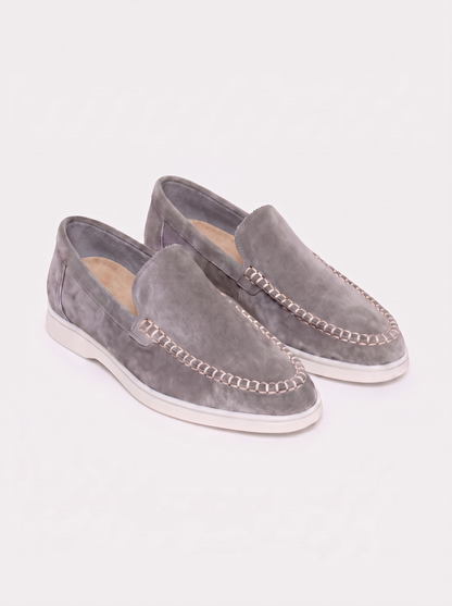 Grey Giorno Loafers