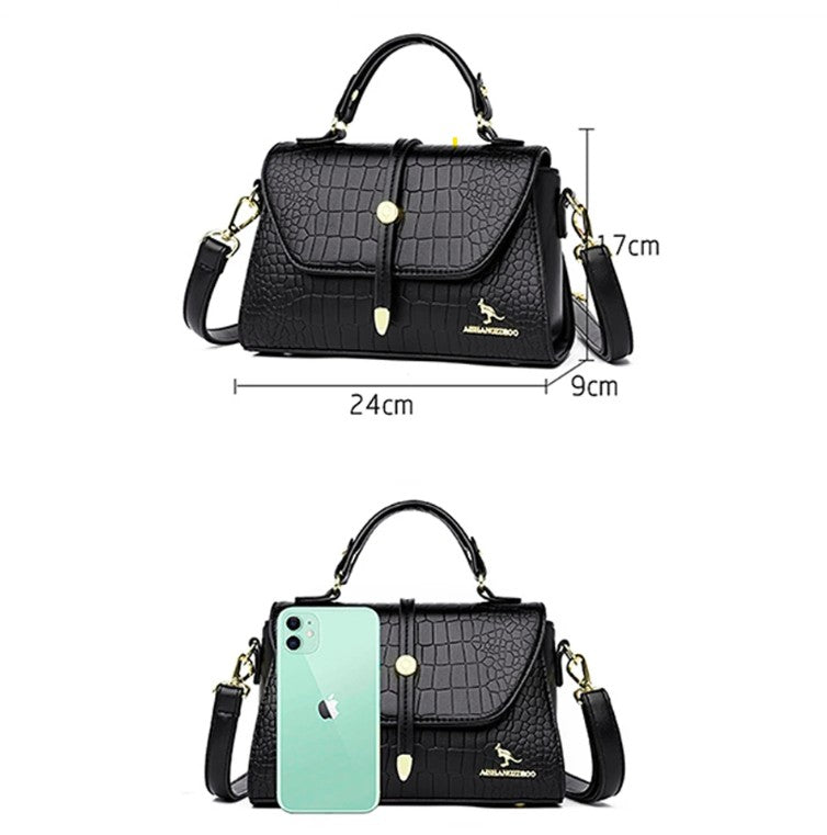 Leather Bag - Croco Elite
