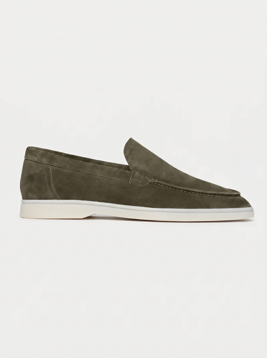 Olive Yacht Loafers