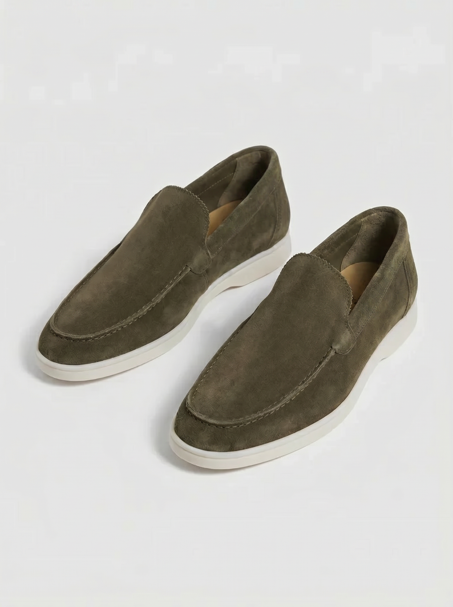 Olive Yacht Loafers