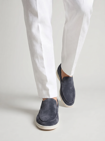 Steel Blue Yacht Loafers
