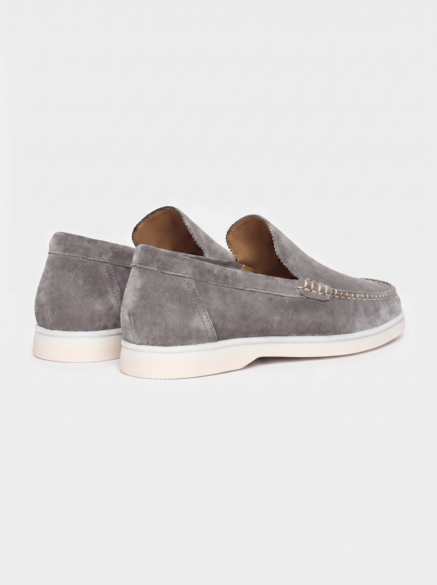 Grey Giorno Loafers