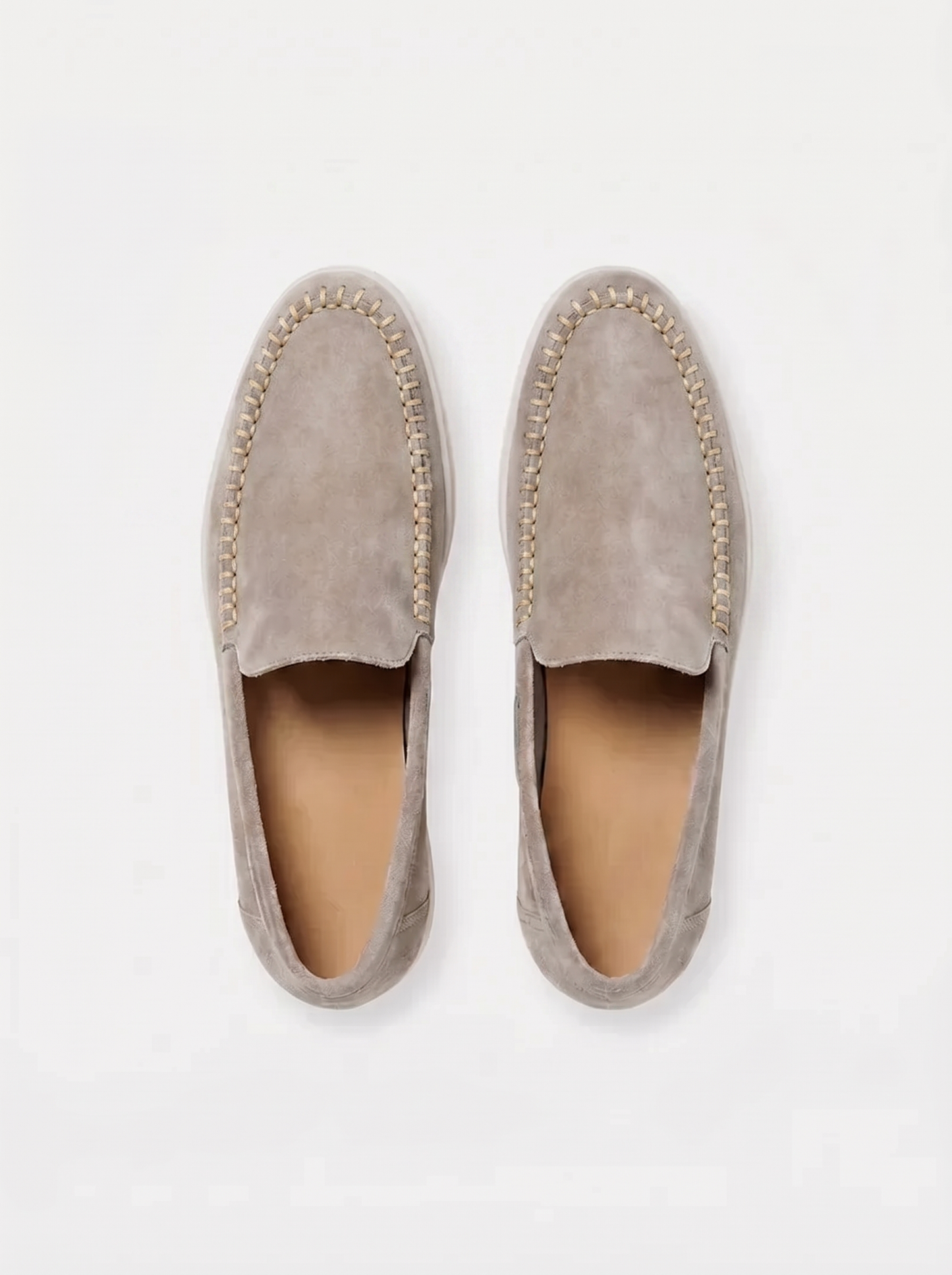 Light Grey Giorno Loafers