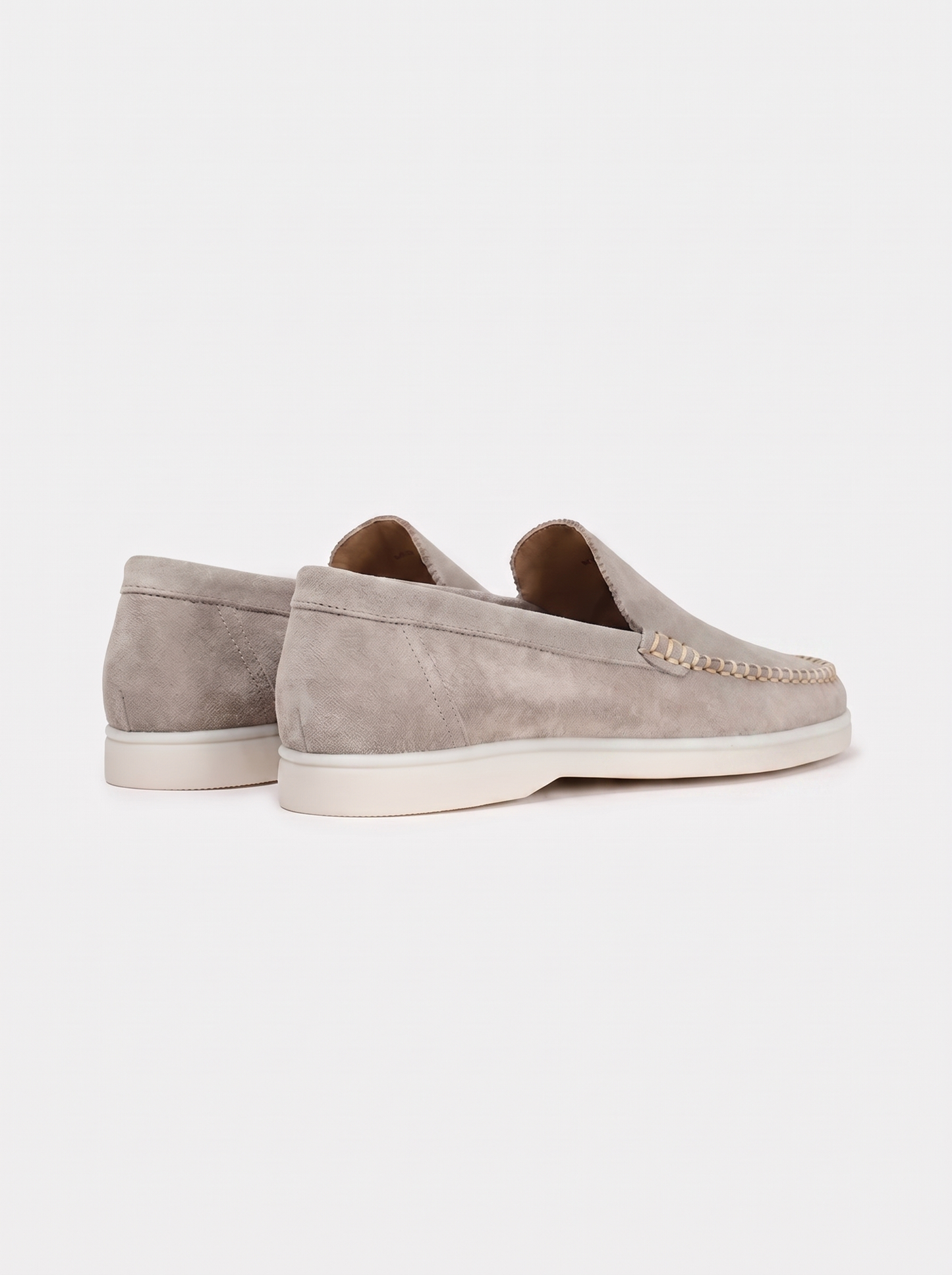 Light Grey Giorno Loafers