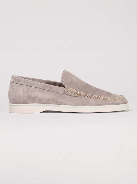 Light Grey Giorno Loafers