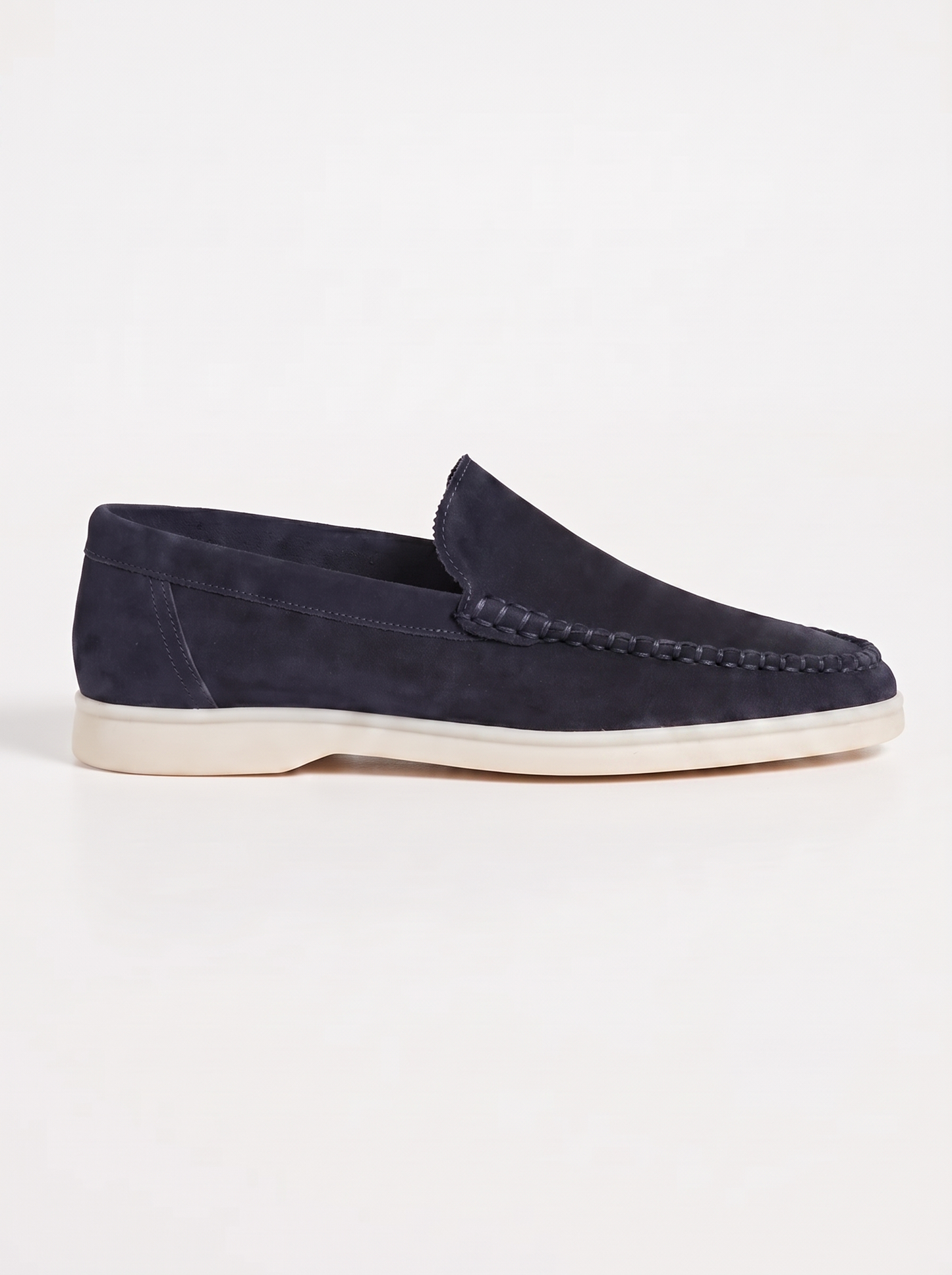 Navy Giorno Loafers
