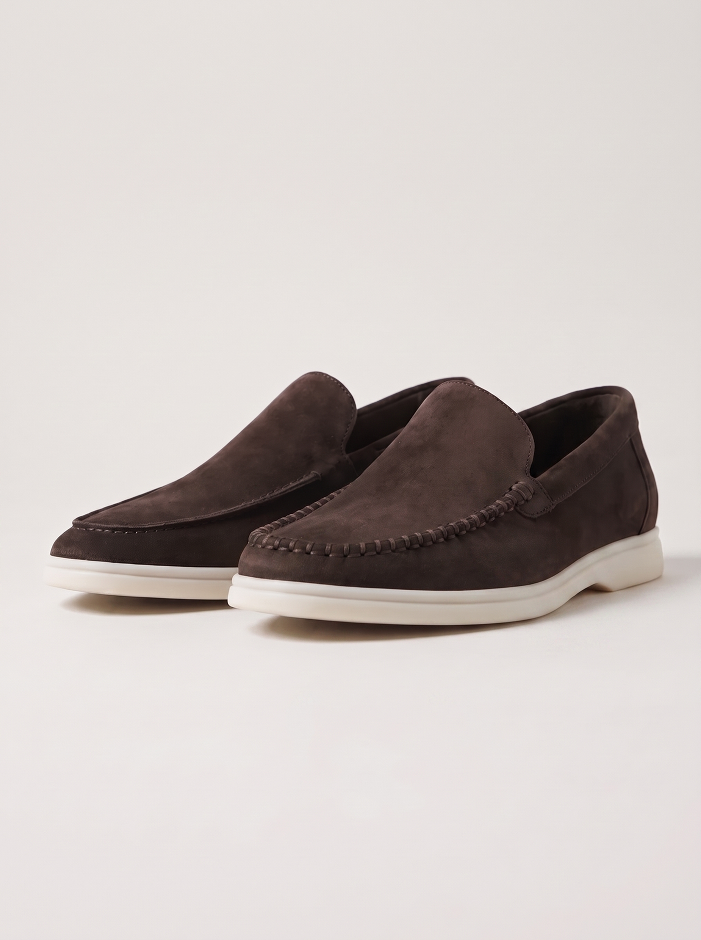 Warm Grey Giorno Loafers