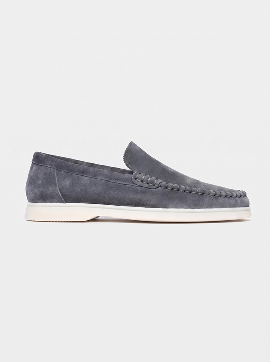 Steel Blue Giorno Loafers