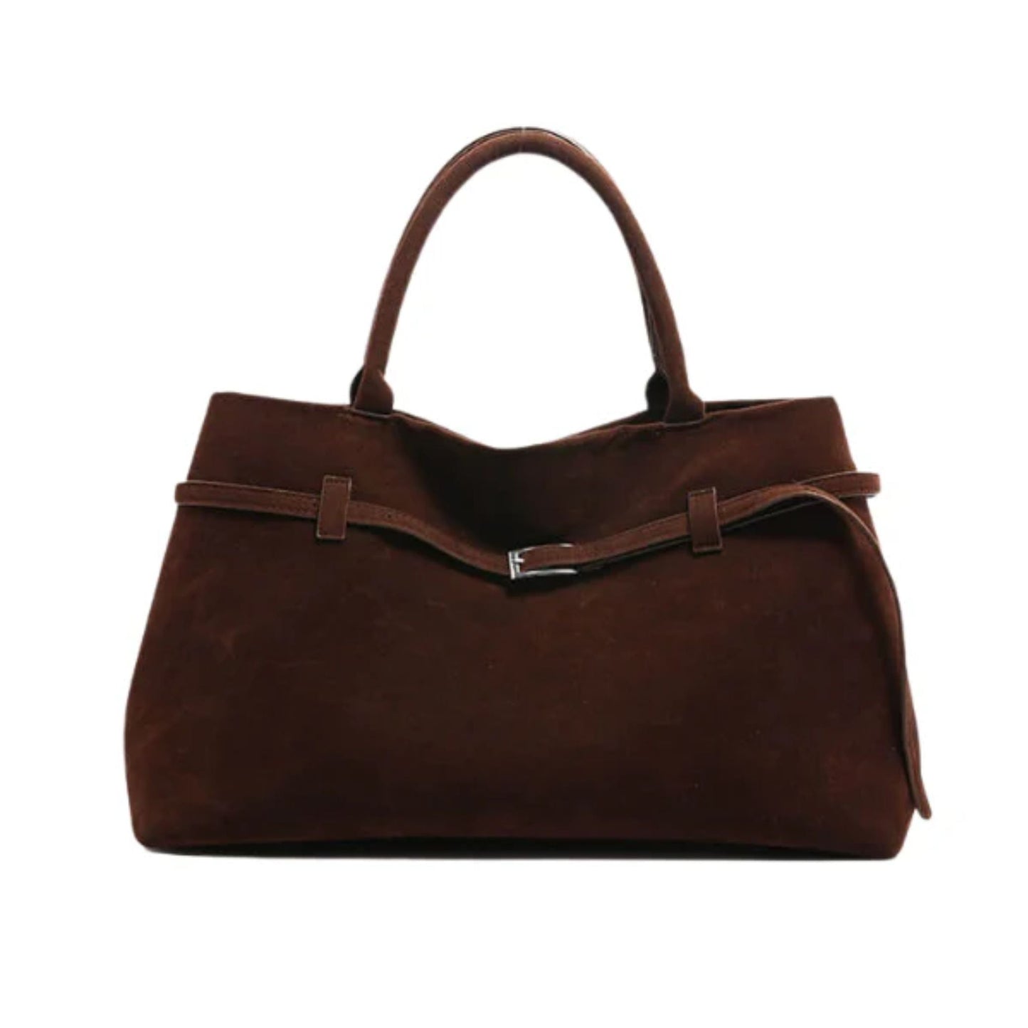 Angelina Large Suede Tote Bag