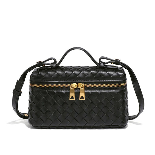 Barbara Small Braided Tote Bag
