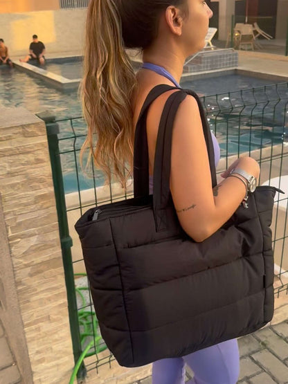 Alex Puffer Tote Bag