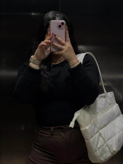 Alex Puffer Tote Bag