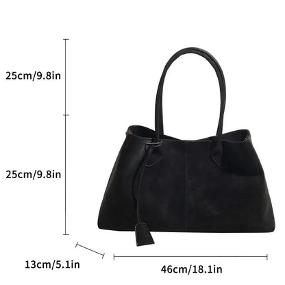 Vegan Suede - Amara Handbag