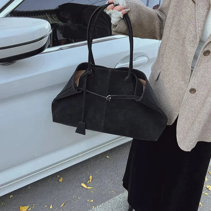 Vegan Suede - Amara Handbag
