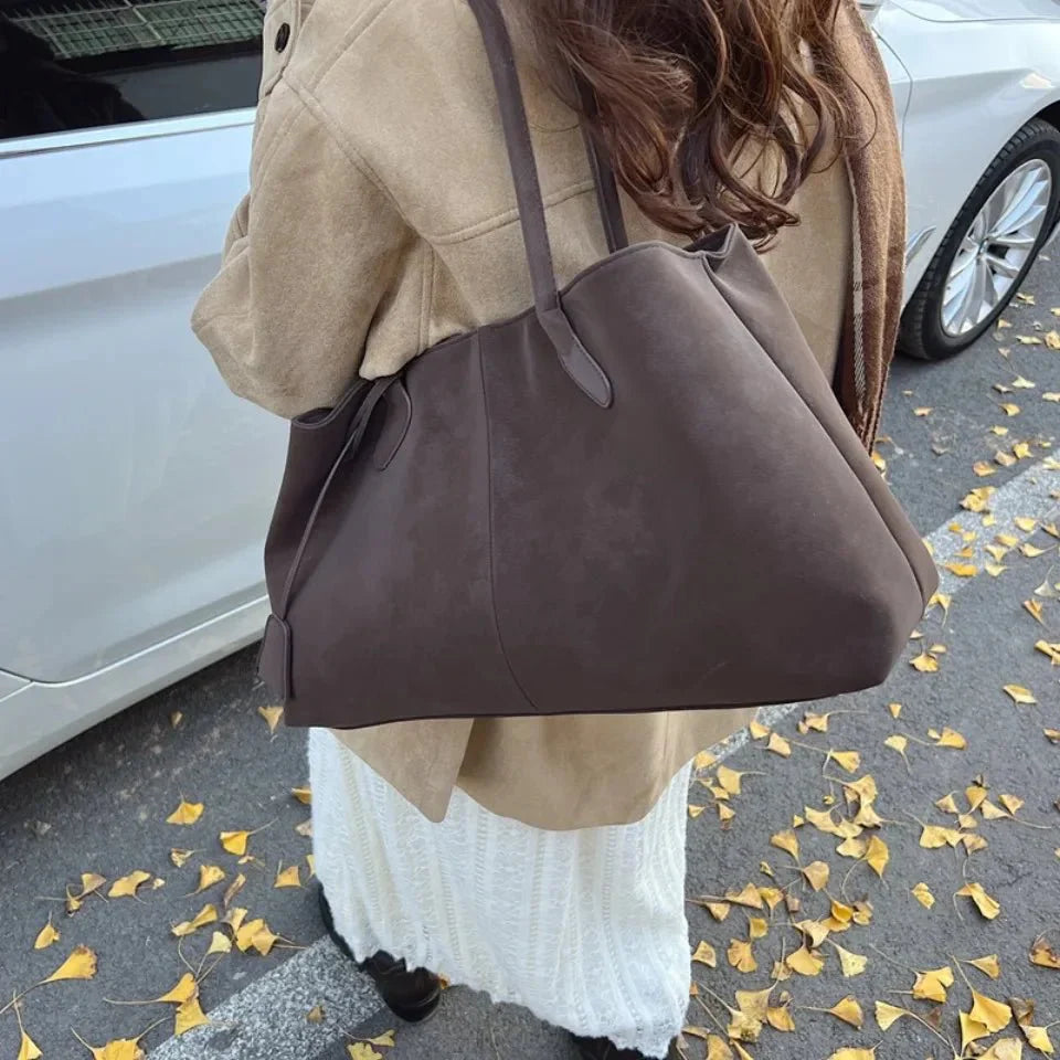 Vegan Suede - Amara Handbag