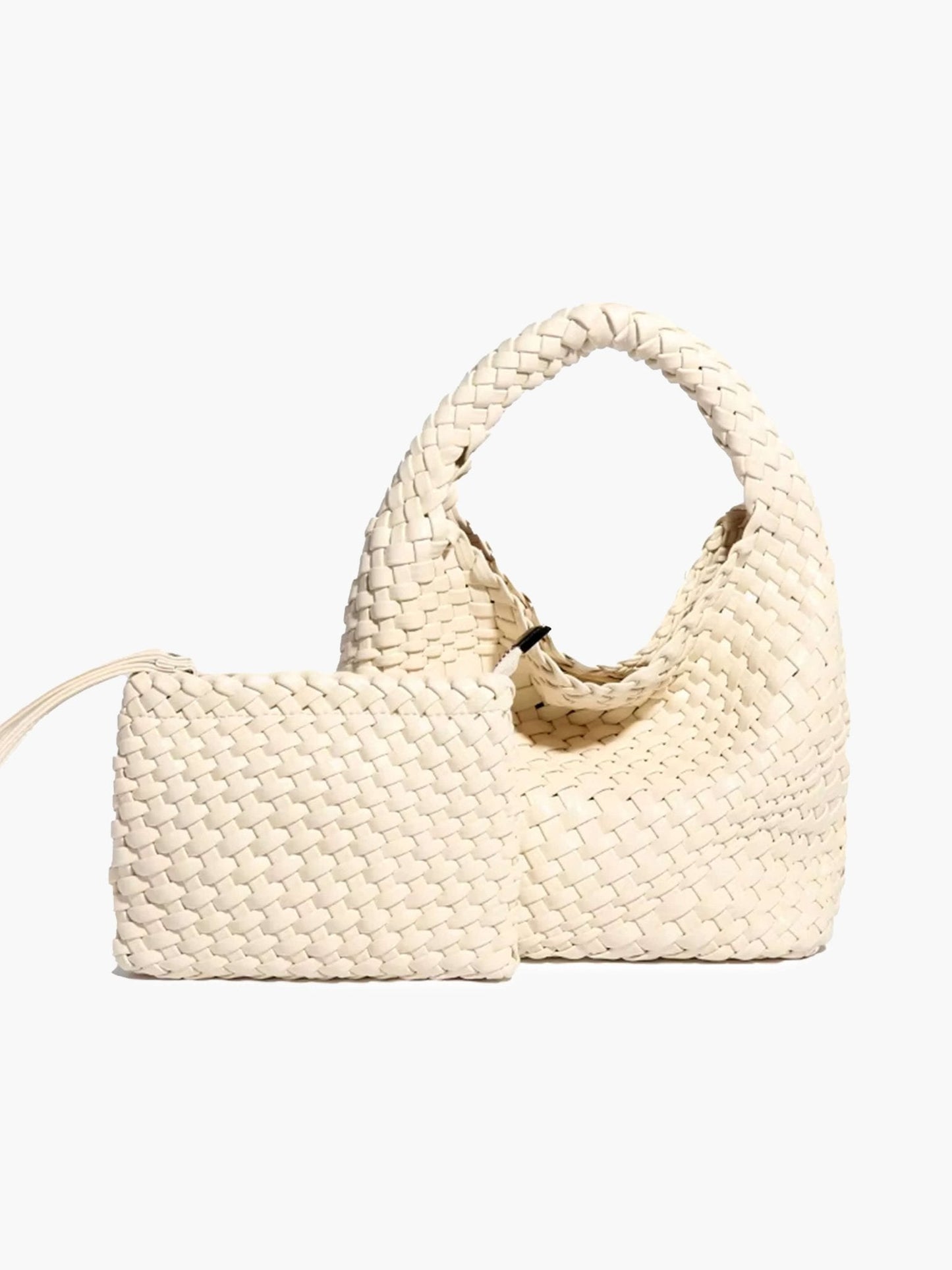 Leather Bag - Cara Woven Set