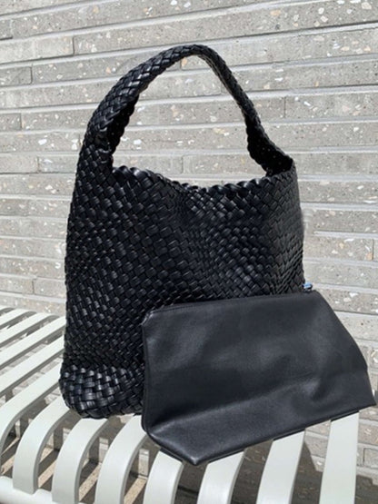 Cara Woven Shopper Bag Medium