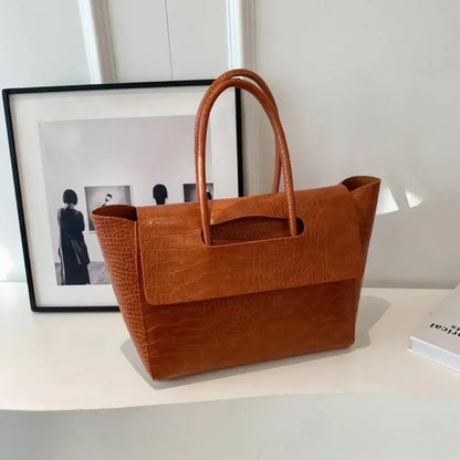 Claudia Handbag Crocodile Pattern