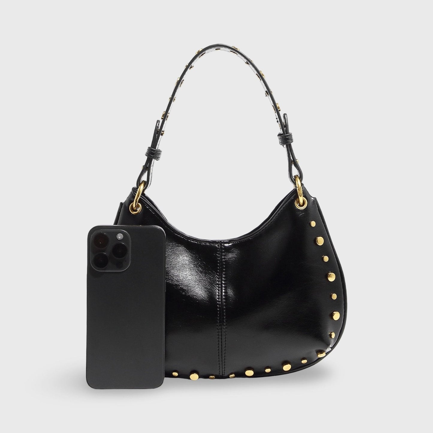 Claudia Bag with Gold Details