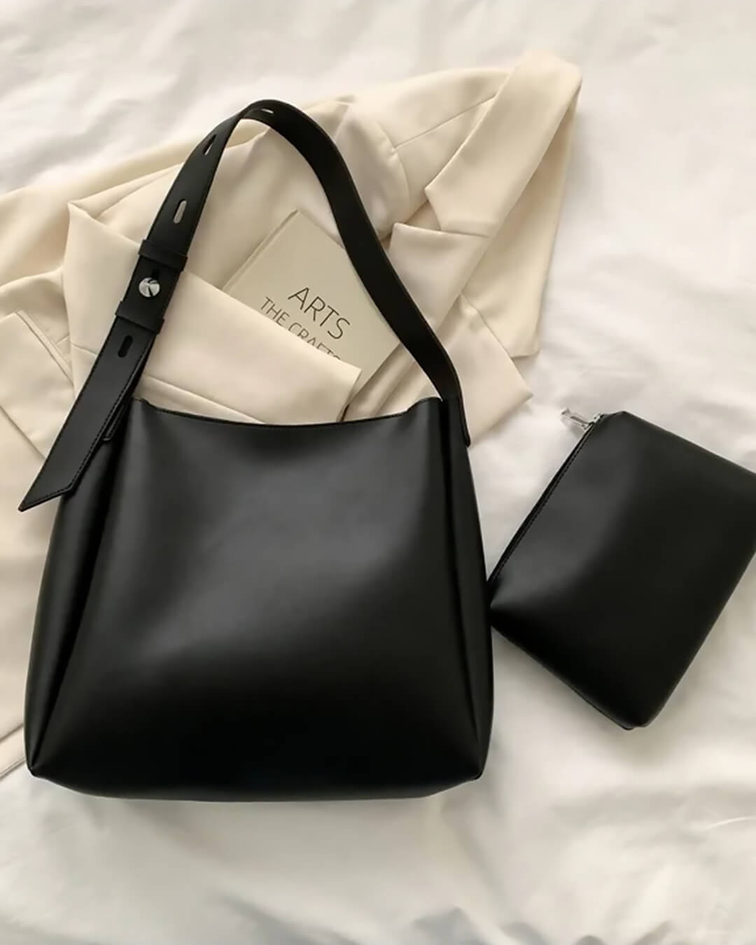 Vegan Leather - Cynthia Shopper Bag