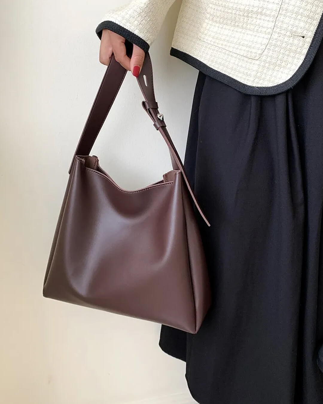 Vegan Leather - Cynthia Shopper Bag